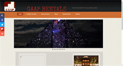Desktop Screenshot of gaaprivieravacations.com