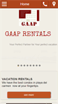 Mobile Screenshot of gaaprivieravacations.com