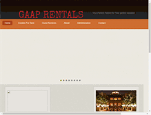 Tablet Screenshot of gaaprivieravacations.com